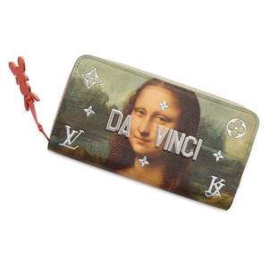 Louis Vuitton Mona Lisa da Vinci Zippy Wallet Brown